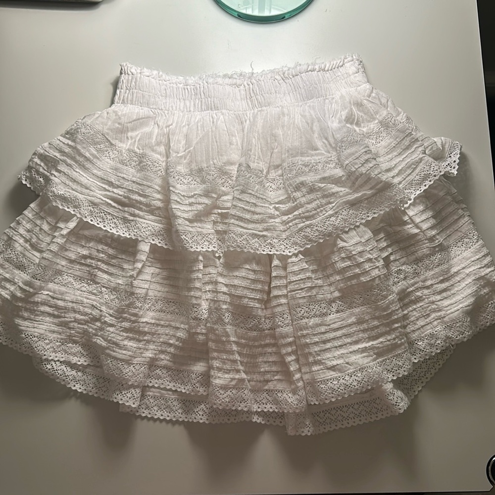 Aerie Rock N Ruffle Skirt Size Small